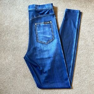 Not Actually denim leggings